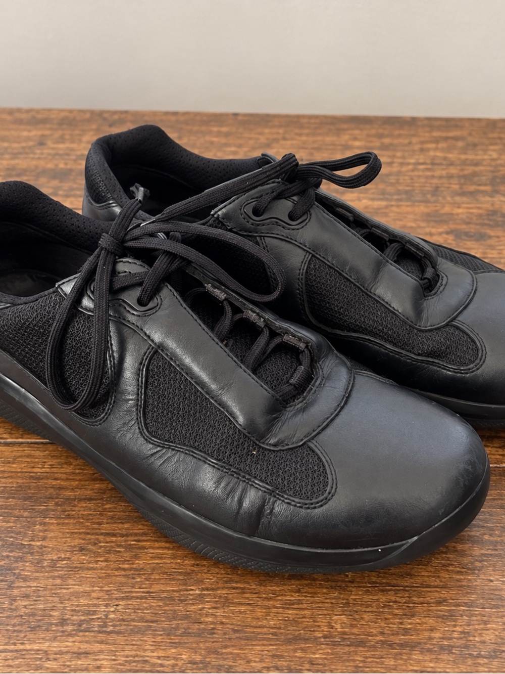 Prada Men's Black Sneakers